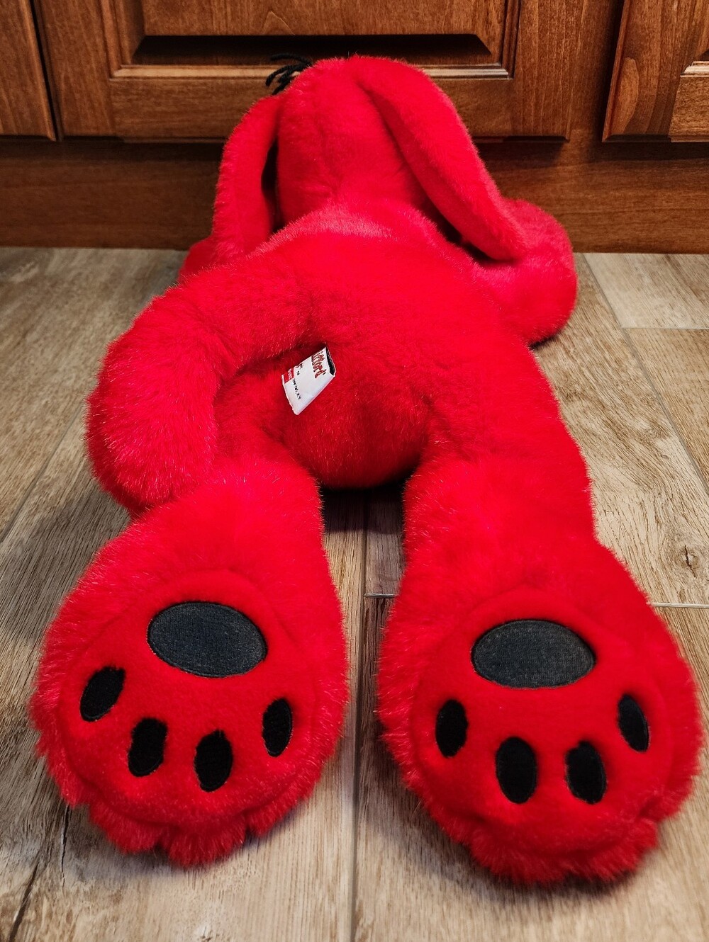 Vintage Scholastic Side Kicks Clifford the Big Red Dog 1997 Stuffed Animal Plush - Picture 2 of 8
